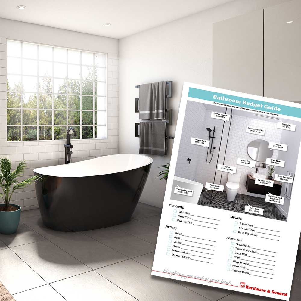 Free guide to planning a bathroom renovation